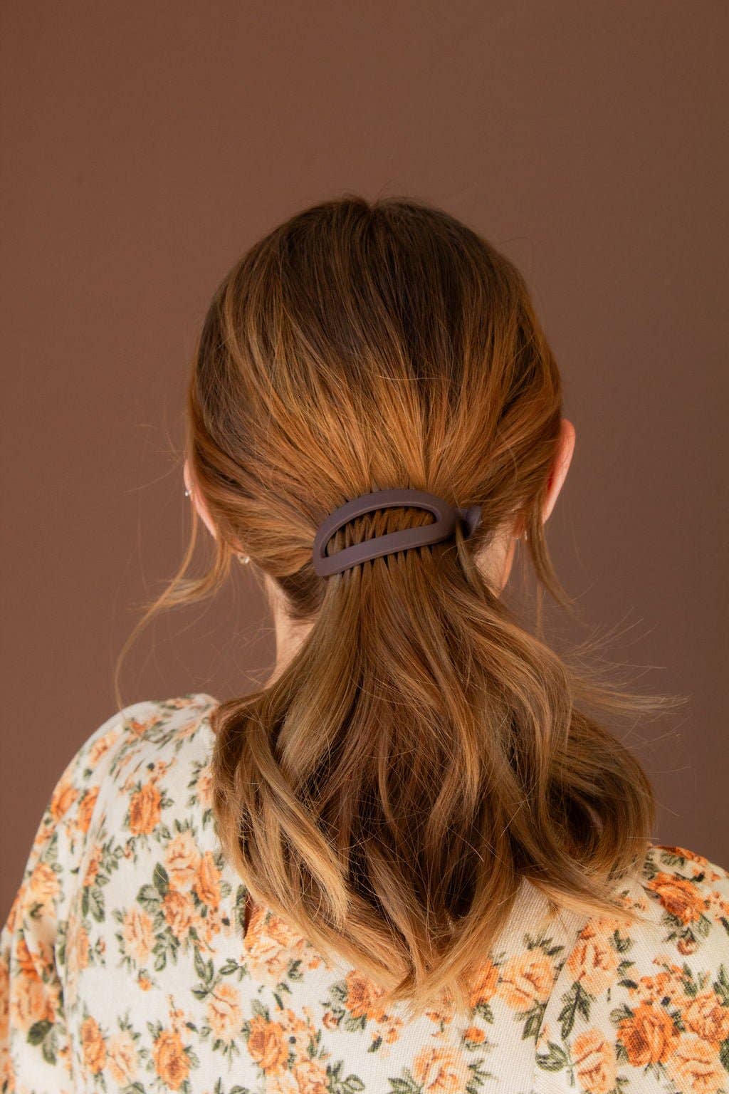 Cutout Ponytail Cuff: Leopard