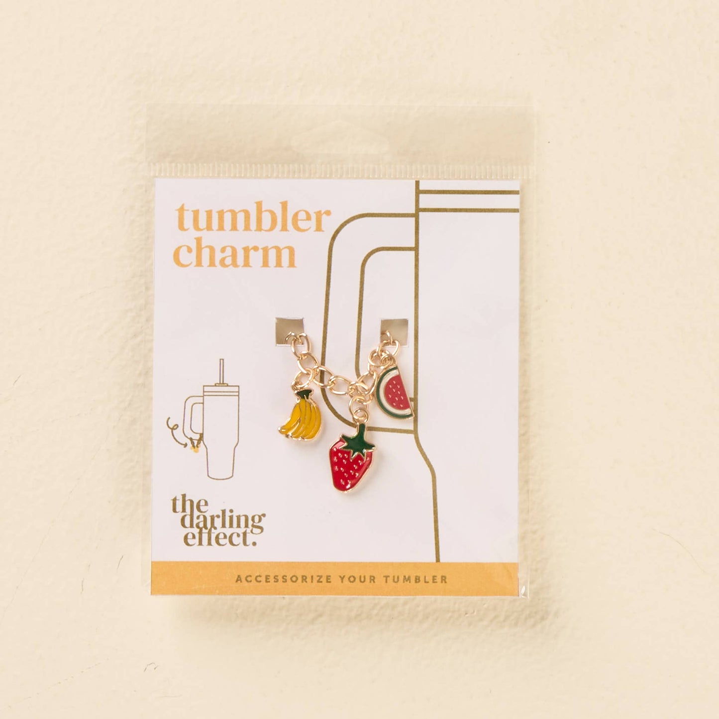 Tumbler Charm-Fruit Fusion