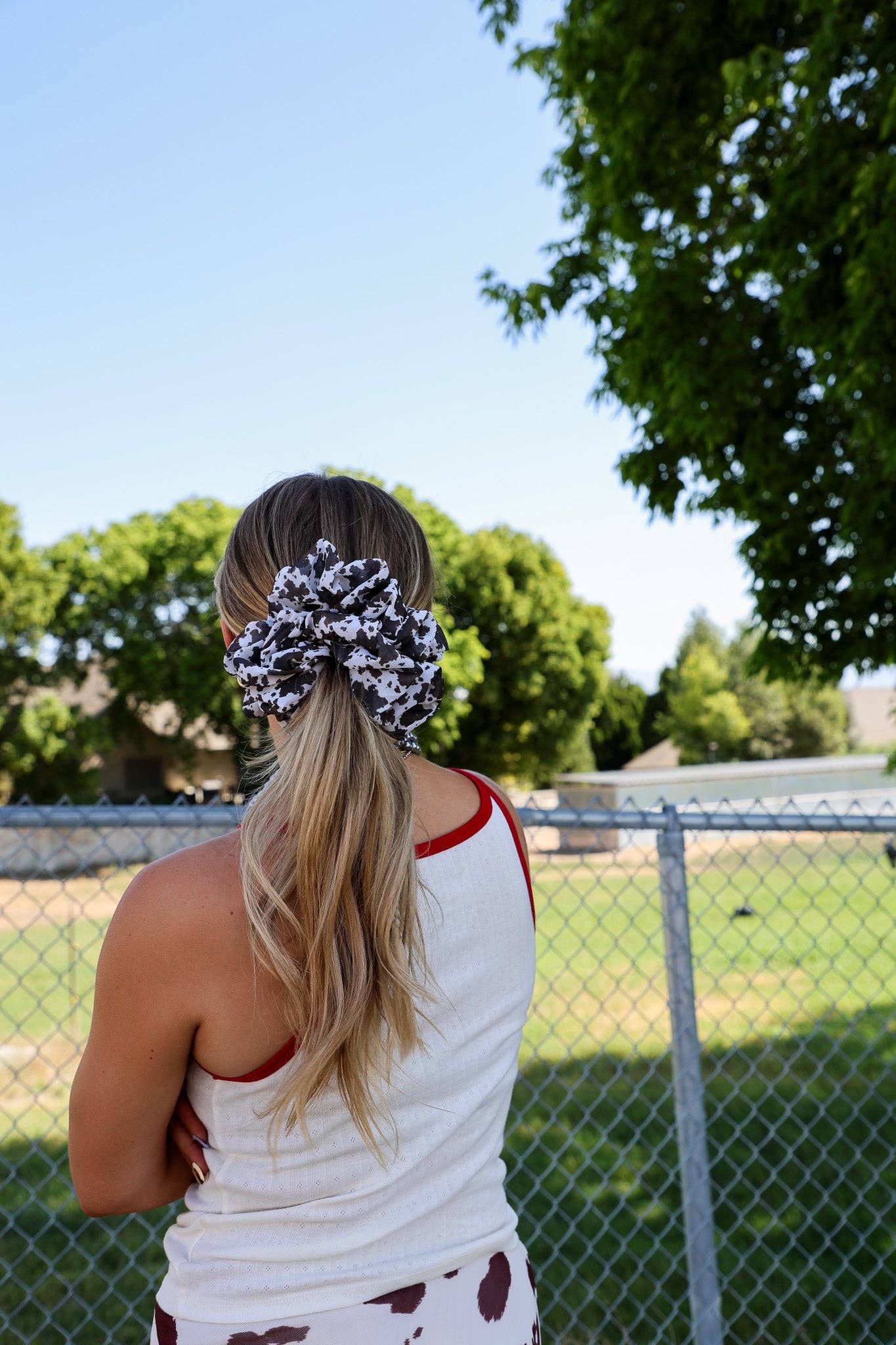 kaxi DIBS ON THE COWBOY JUMBO SCRUNCHIE