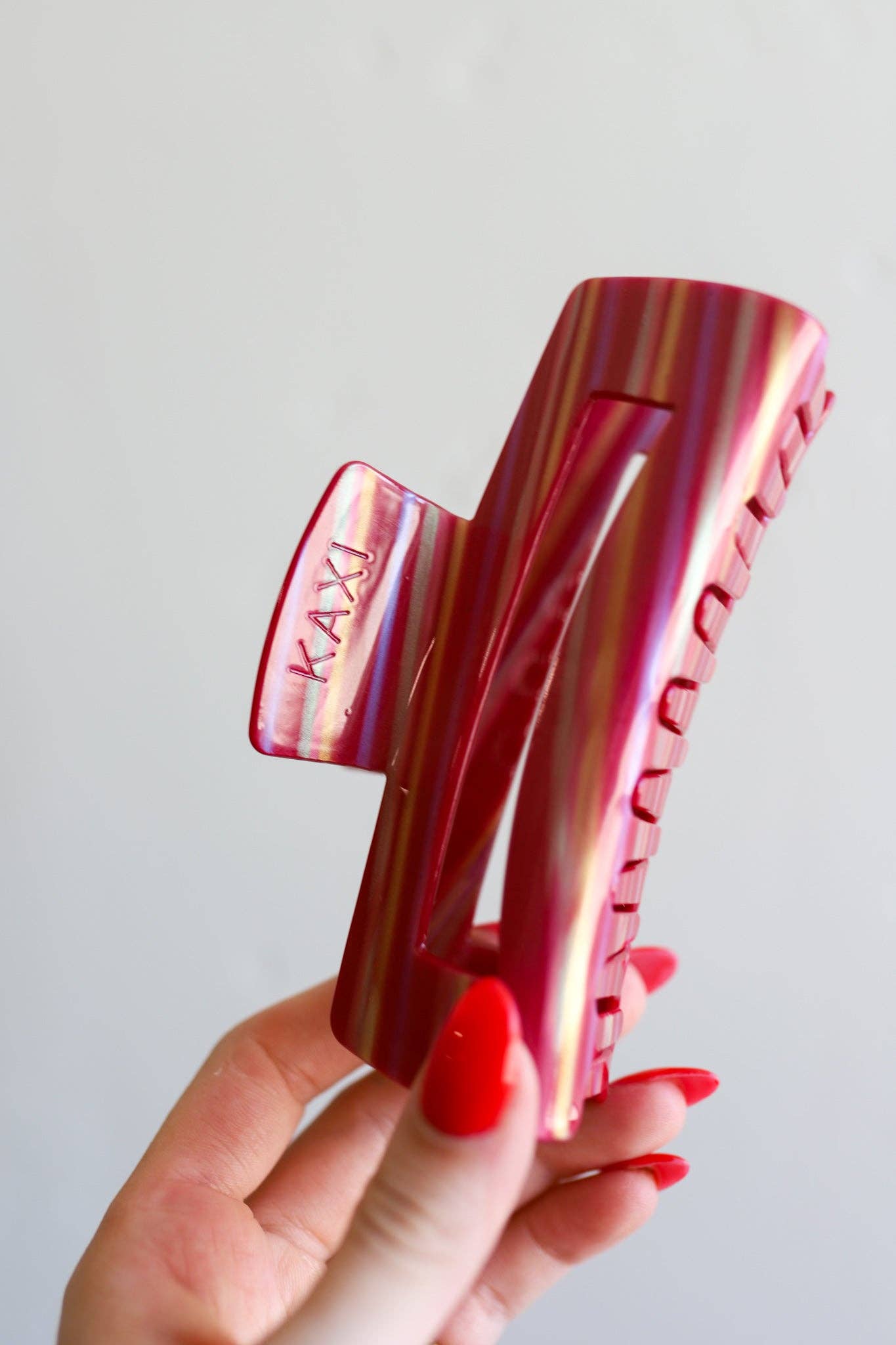 TAFFY ACRYLIC RECTANGLE CLAWS: COTTON CANDY