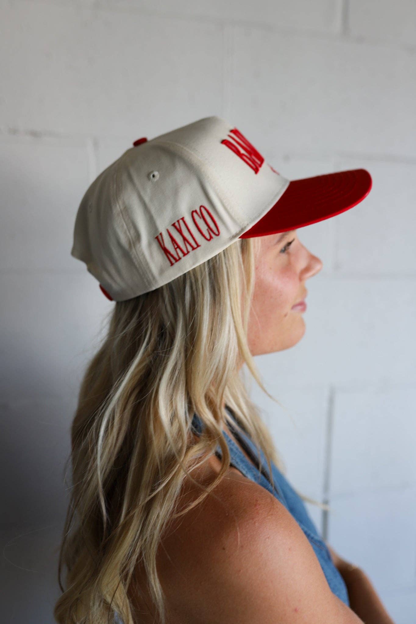 KAXI BAD HAIR DAY TRUCKER HAT: PINK