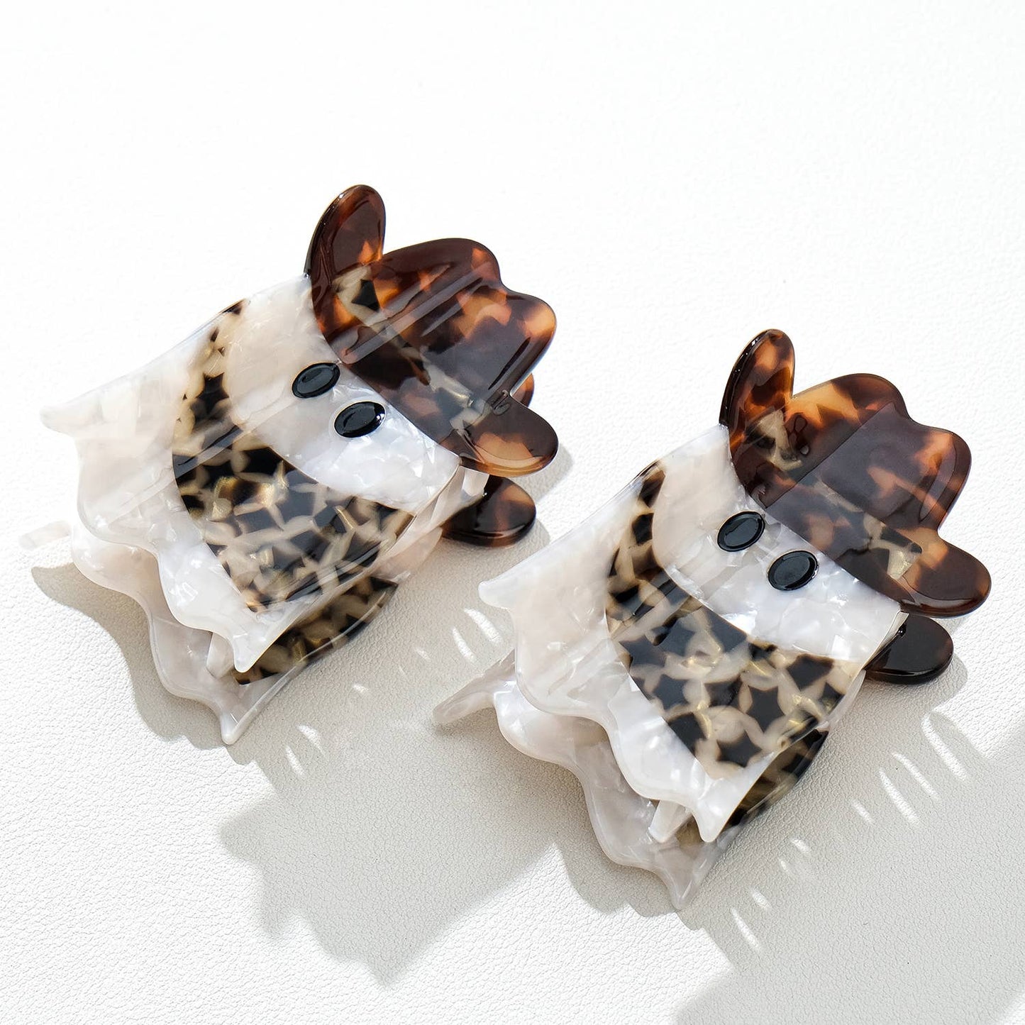 Cowboy Ghost | Halloween Claw Clip