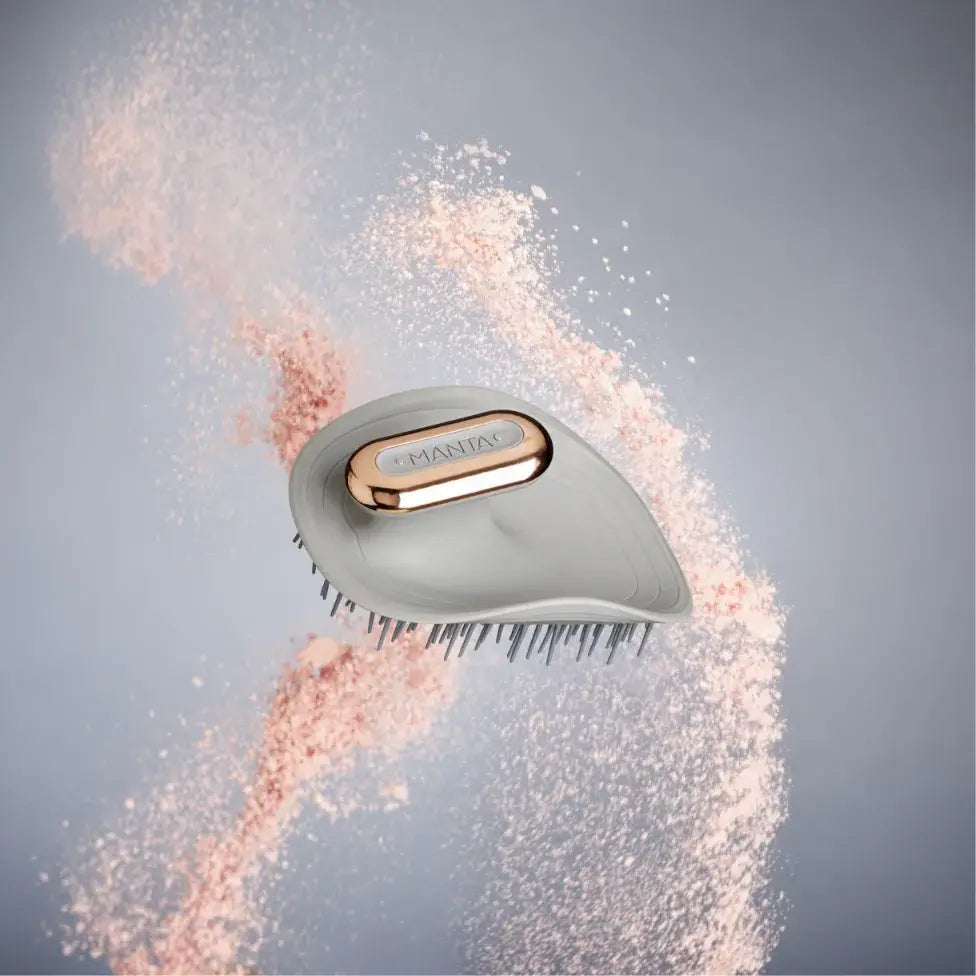 MANTA Pulse - The Scalp-Massaging Hairbrush: Grey