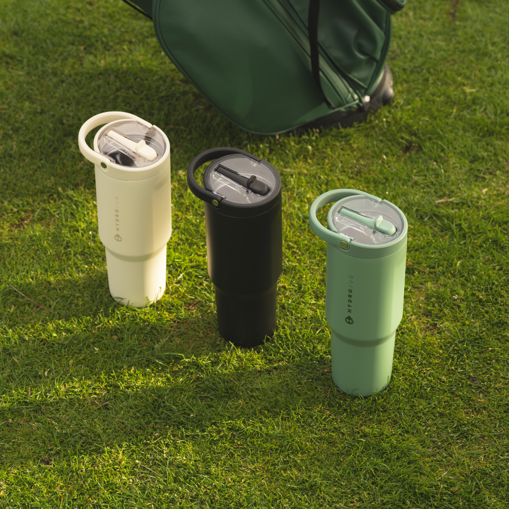 Black 40 oz Sport Water Bottle