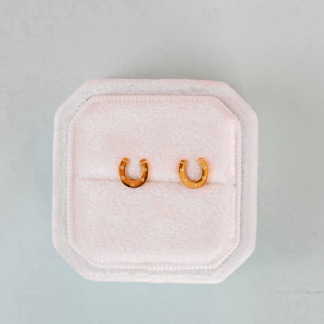 Lucky You Horseshoe Studs