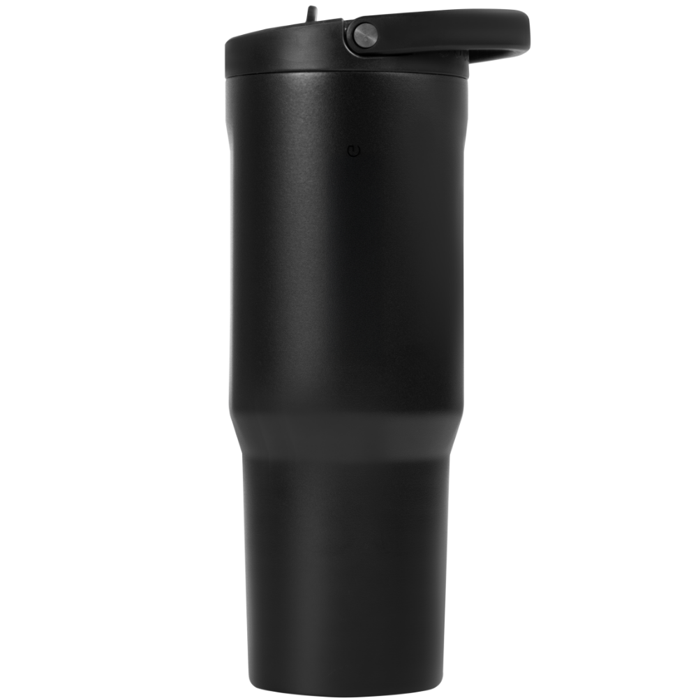 Black 40 oz Sport Water Bottle