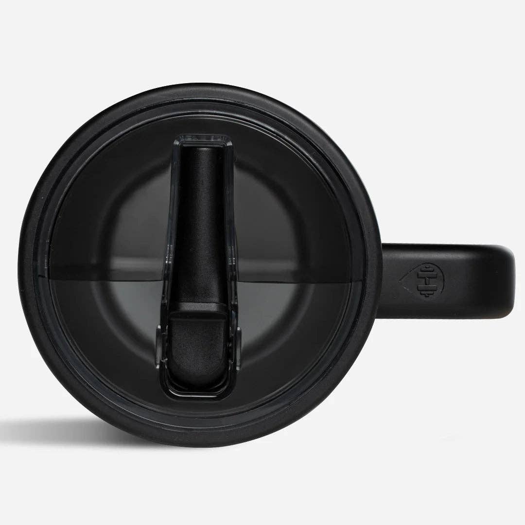 Black 40 oz Traveler Tumbler: Black