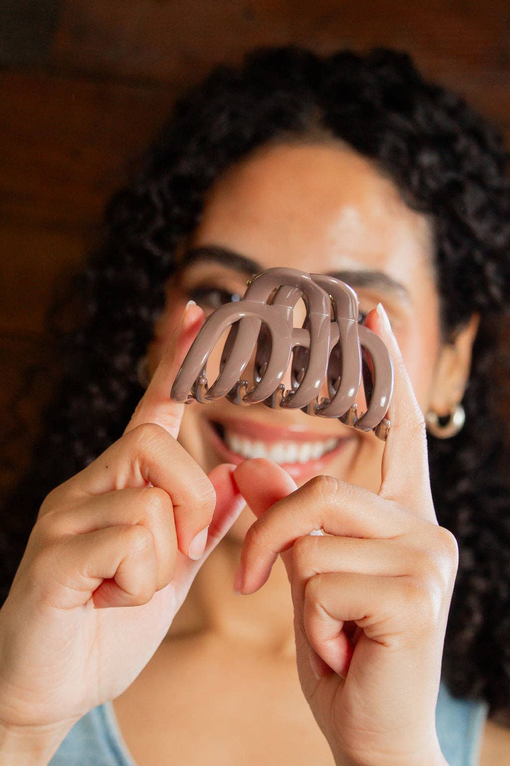 Indestructible Octopus Claw Clip: Brown