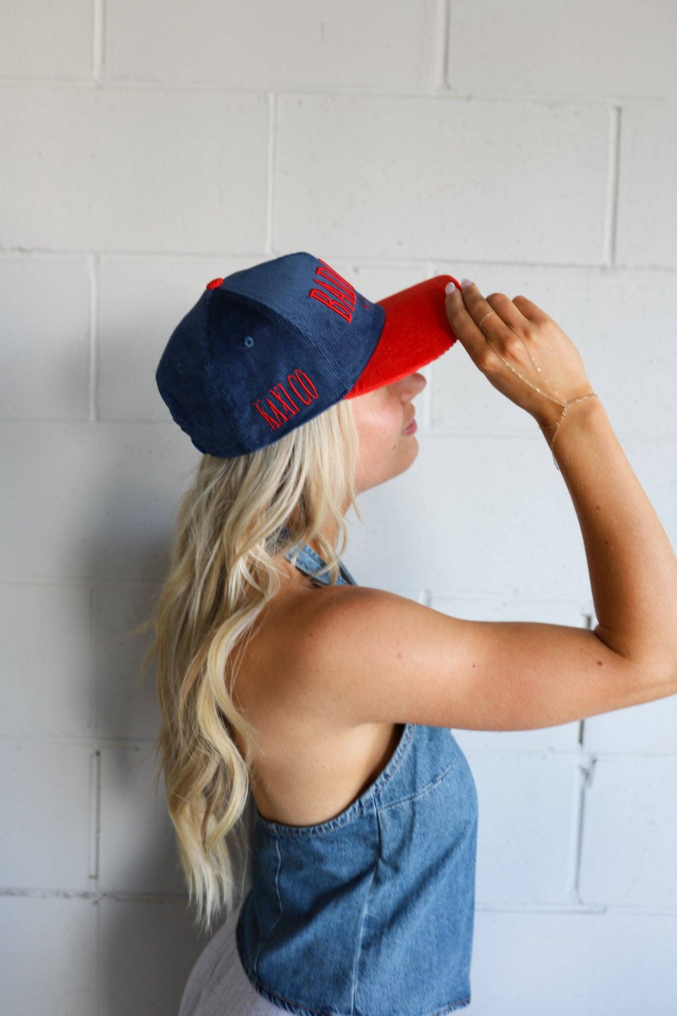 KAXI BAD HAIR DAY TRUCKER HAT: PINK