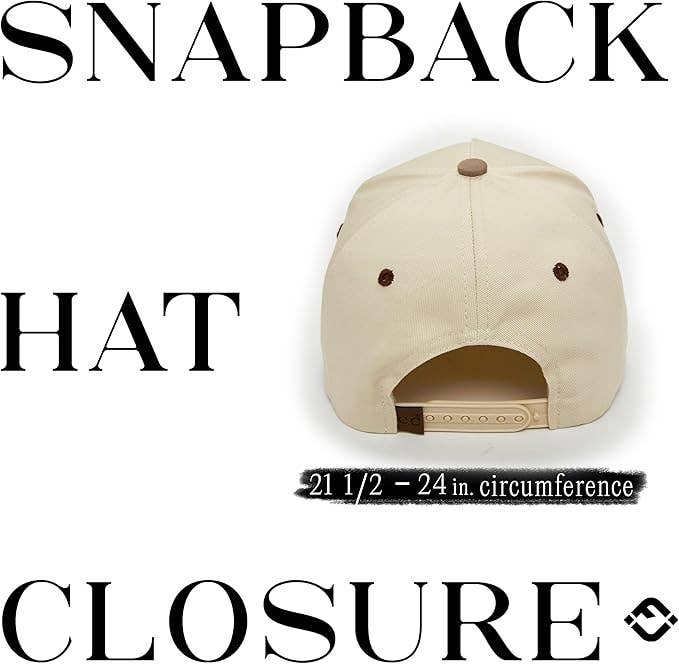 2-Tone Snapback Hat - Leopard/Beige
