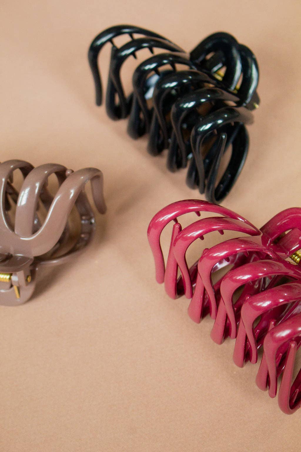 Indestructible Octopus Claw Clip: Brown