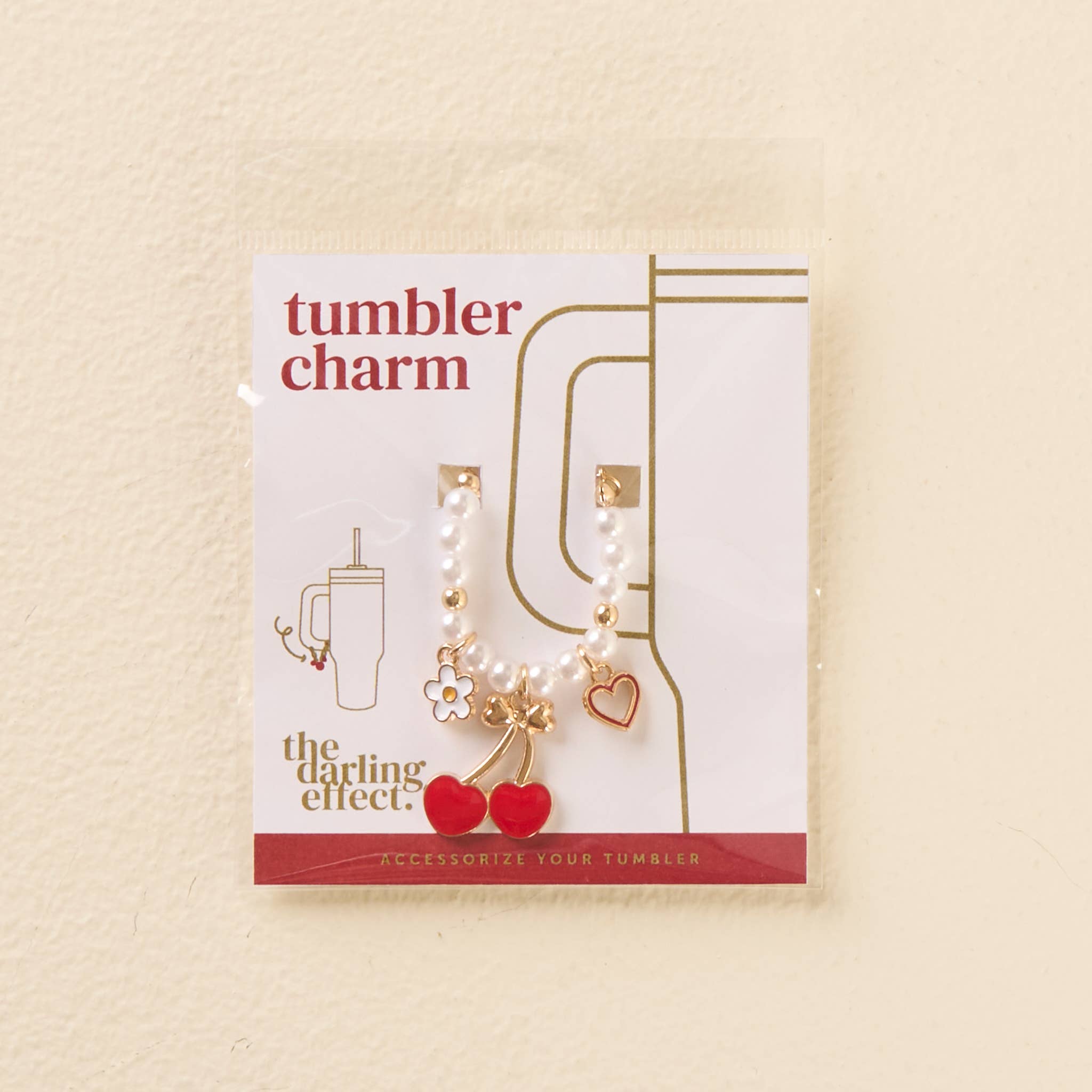 Tumbler Charm-Cherry - Thumbnail 2