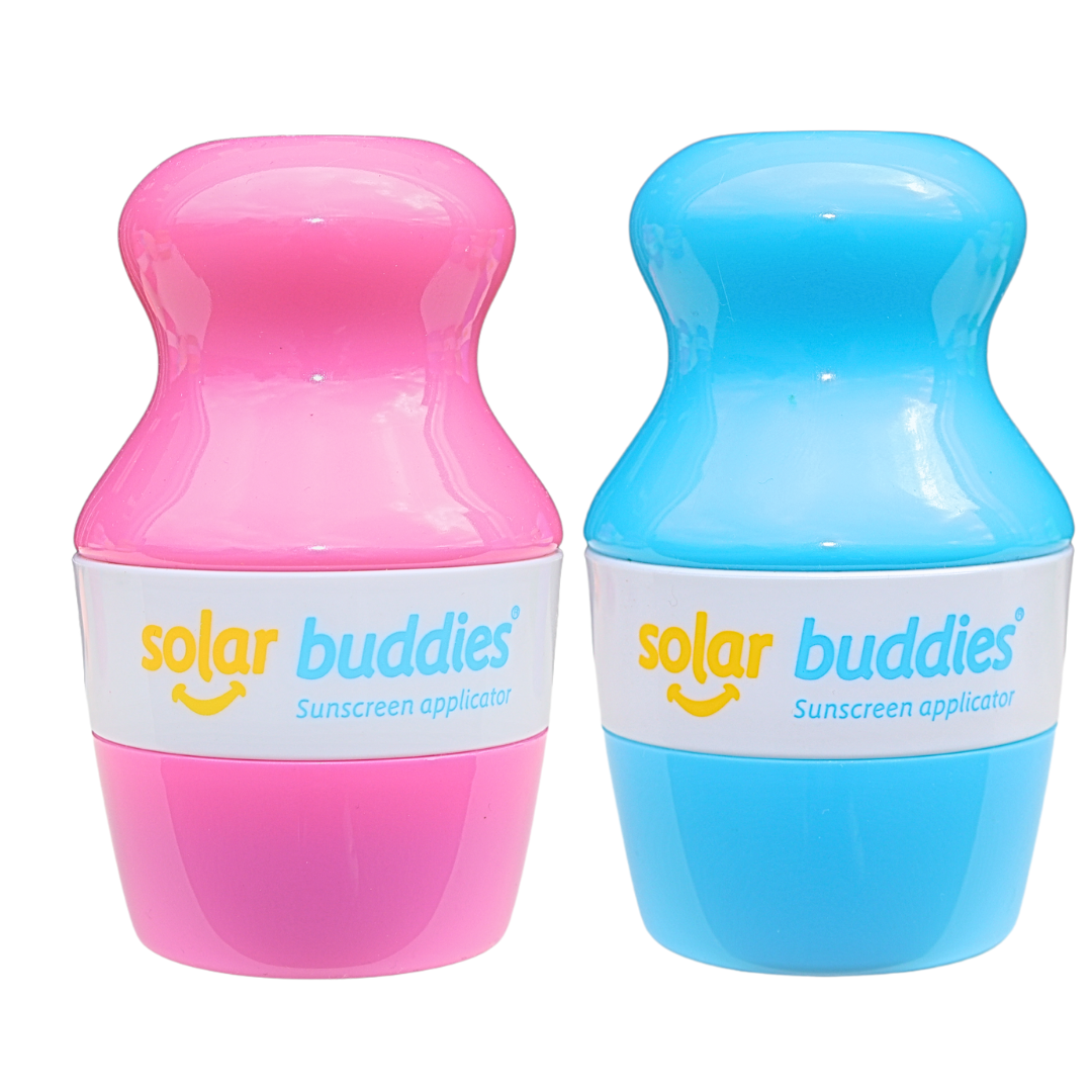 Solar Buddies Duo Applicator Set: Ozzy Blue/Orla Pink