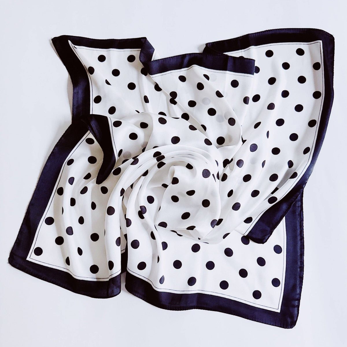 Silky Muse Satin Square Scarf - Zebra Muse