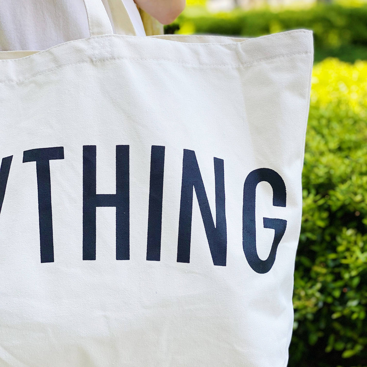 For Everything Canvas Tote: Camel