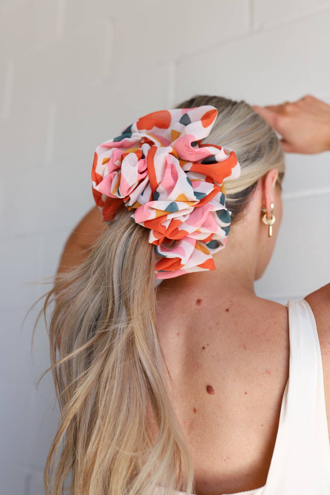 JUMBO SCRUNCHIE: COASTAL COWGIRL