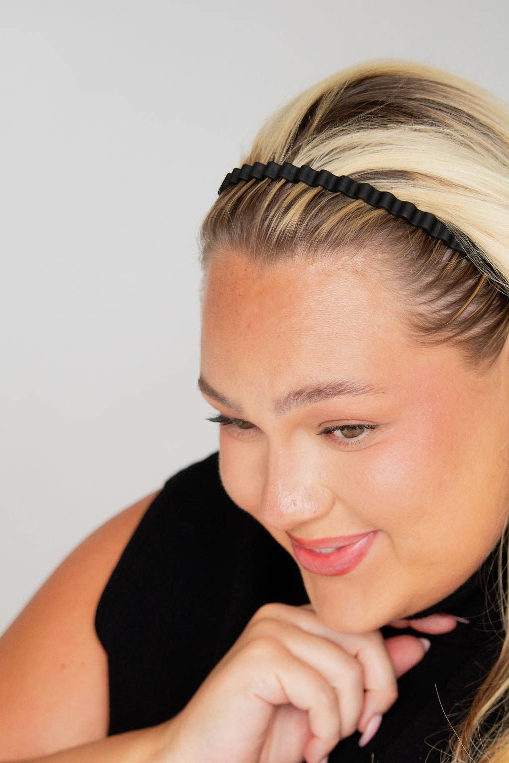 Neutral Current Hard Headband: Black