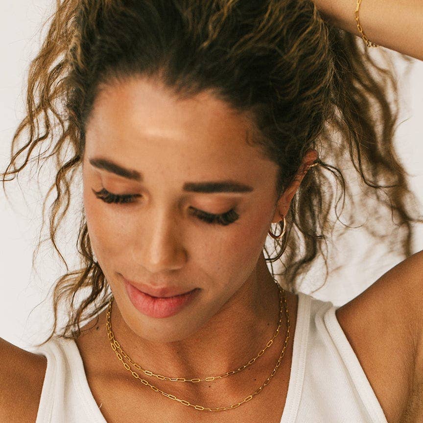 Jude Chain Necklace: Gold Filled / 16"