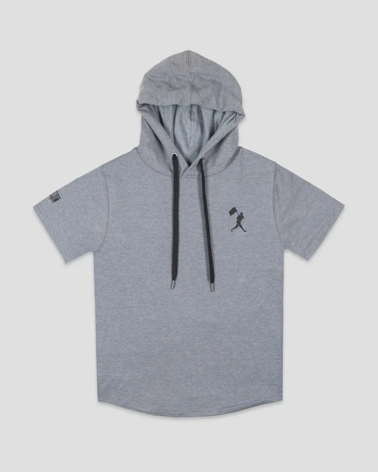BRUINS FM Short Sleeve Hoodie Youth (Grey): M