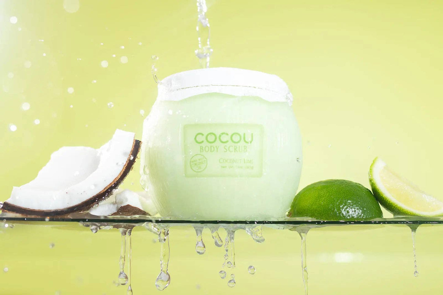 Coconut Lime Body Scrub 14oz