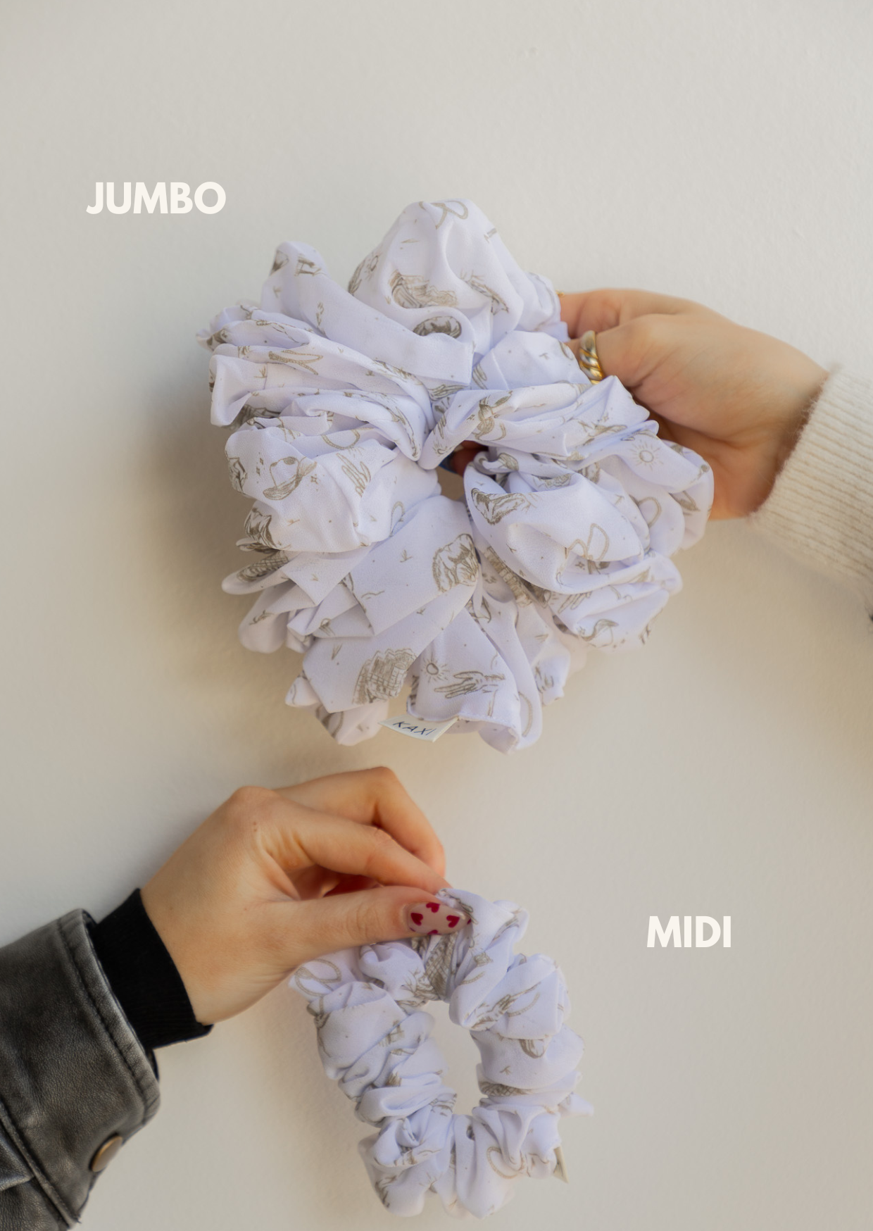 JUMBO SCRUNCHIE: COASTAL COWGIRL