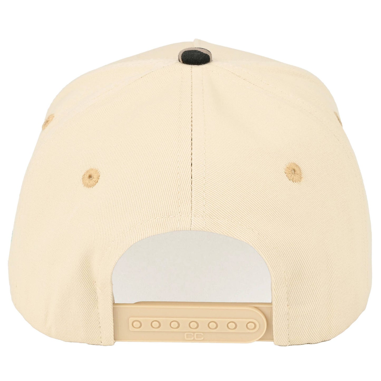 C.C AMERICAN DARLIN' Letter on Two Tone Trucker Hat: Red