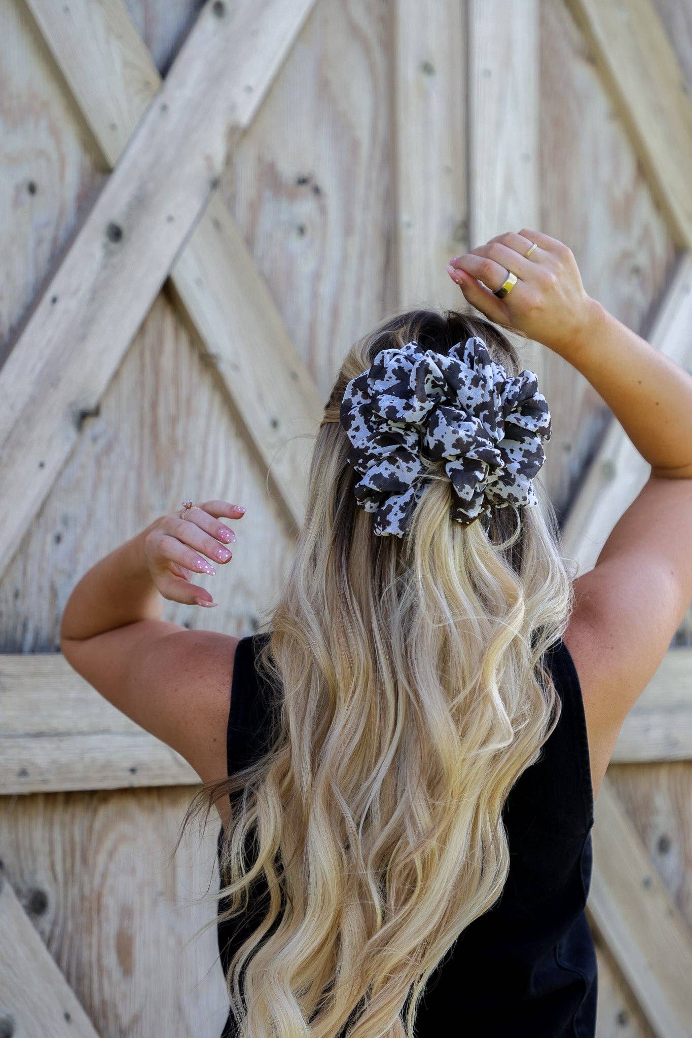 kaxi DIBS ON THE COWBOY JUMBO SCRUNCHIE