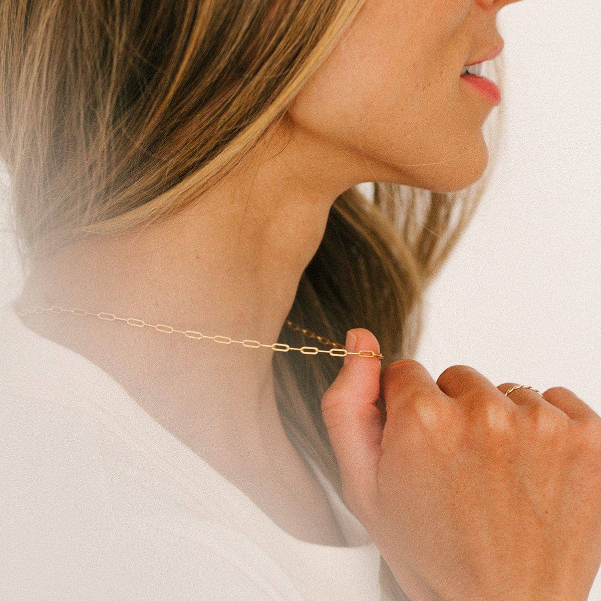 Jude Chain Necklace: Gold Filled / 16"