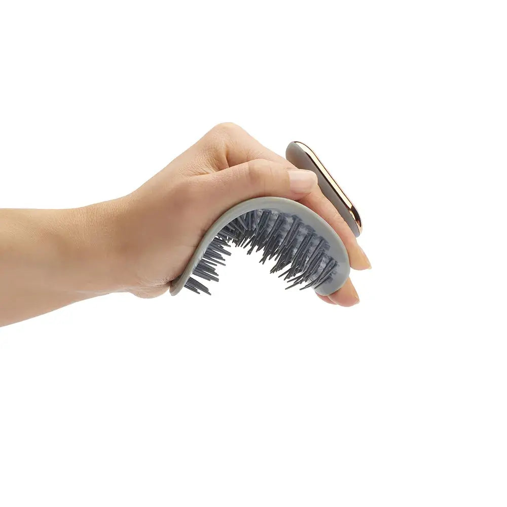 MANTA Pulse - The Scalp-Massaging Hairbrush: Grey