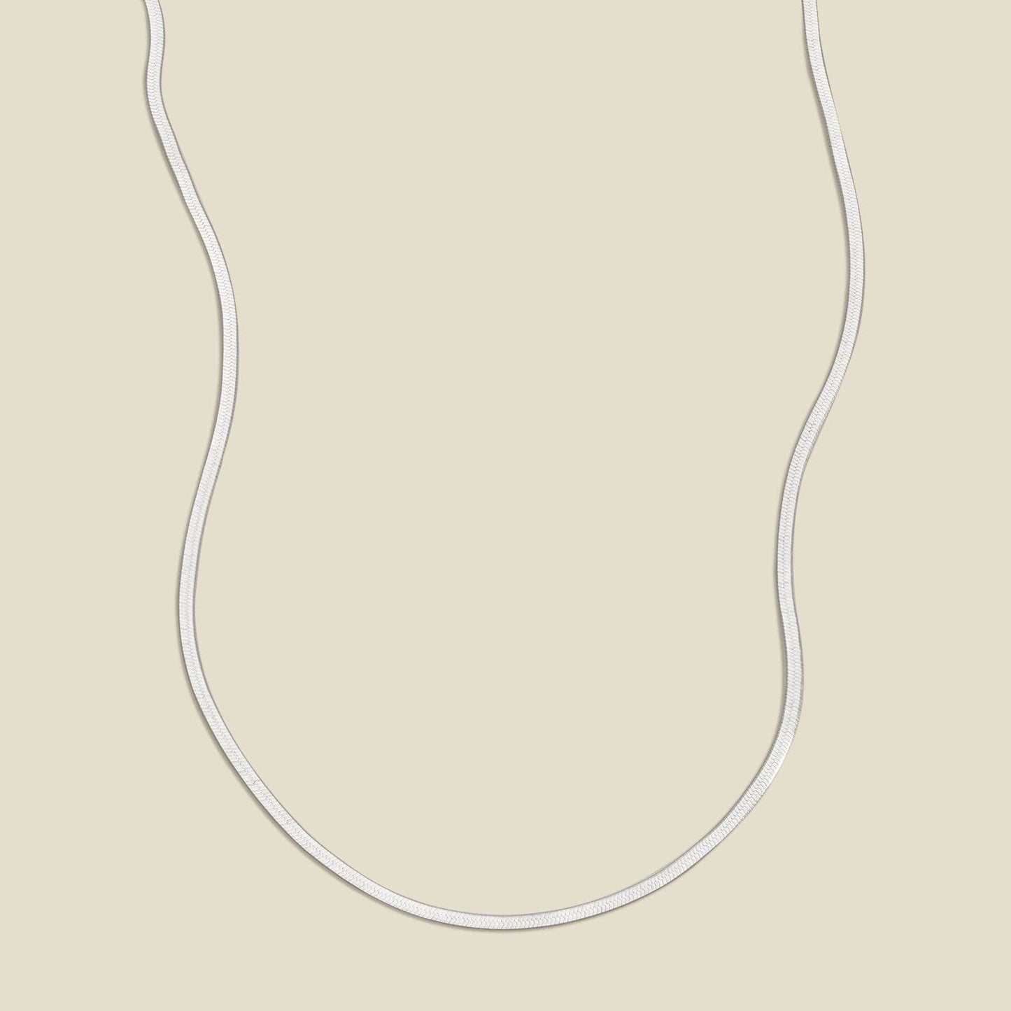 Hera Chain Necklace - 1.9mm & 3mm: Sterling Silver / 1.9MM