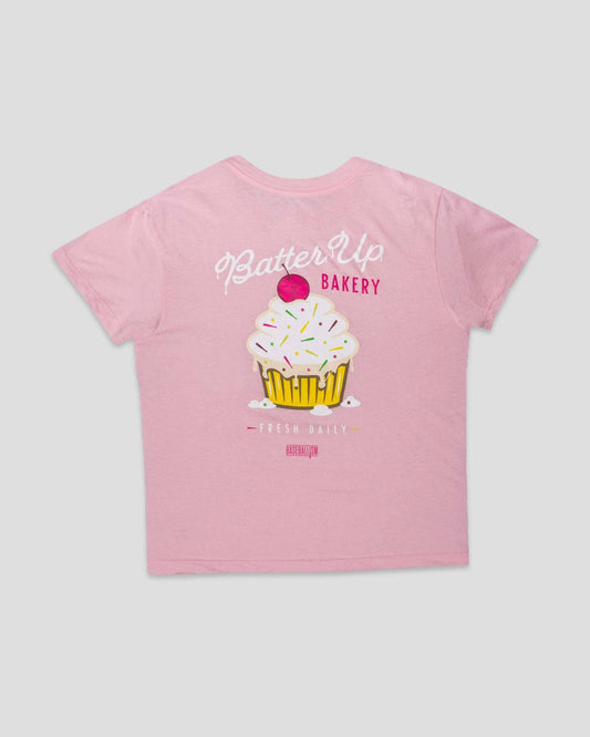 BRUINS Batter Up Bakery Confetti Cupcake Youth T-Shirt: Youth XL