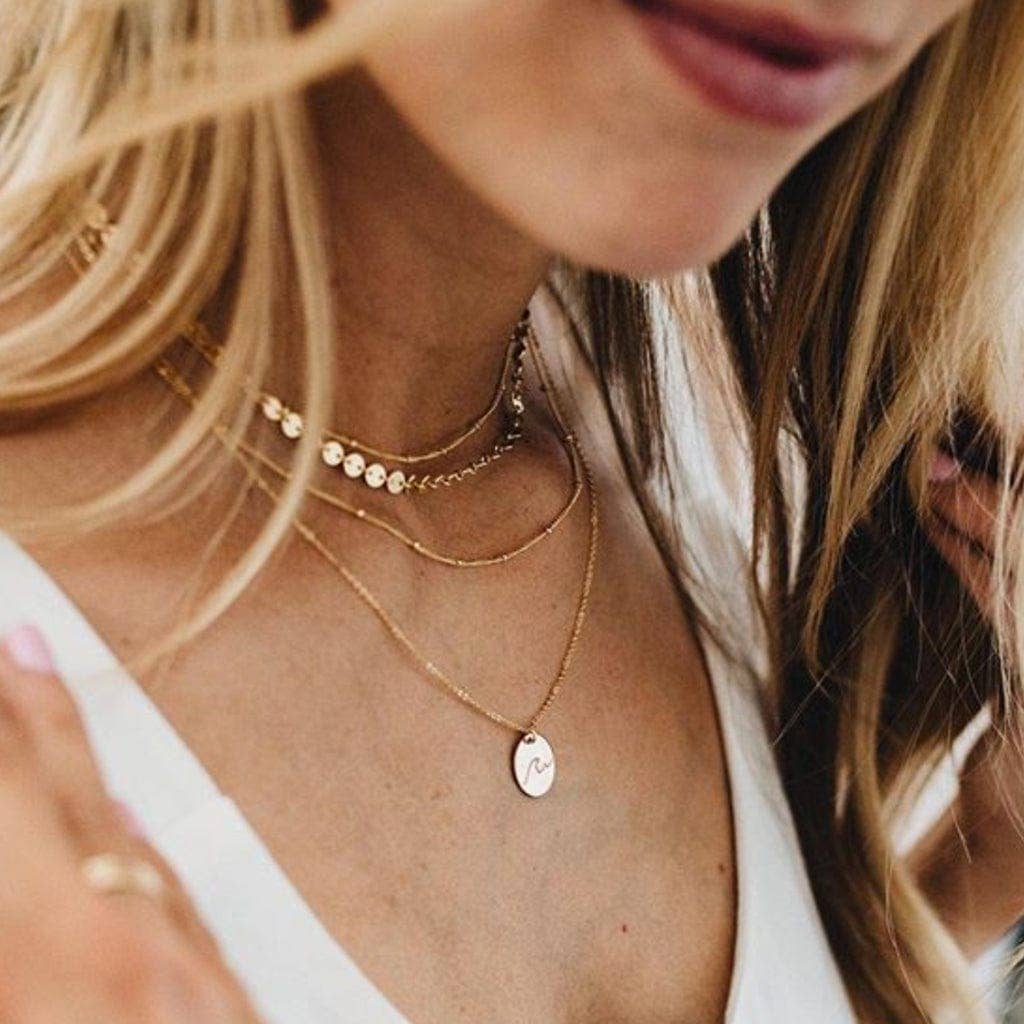 Satellite Chain: 16" / Gold Filled
