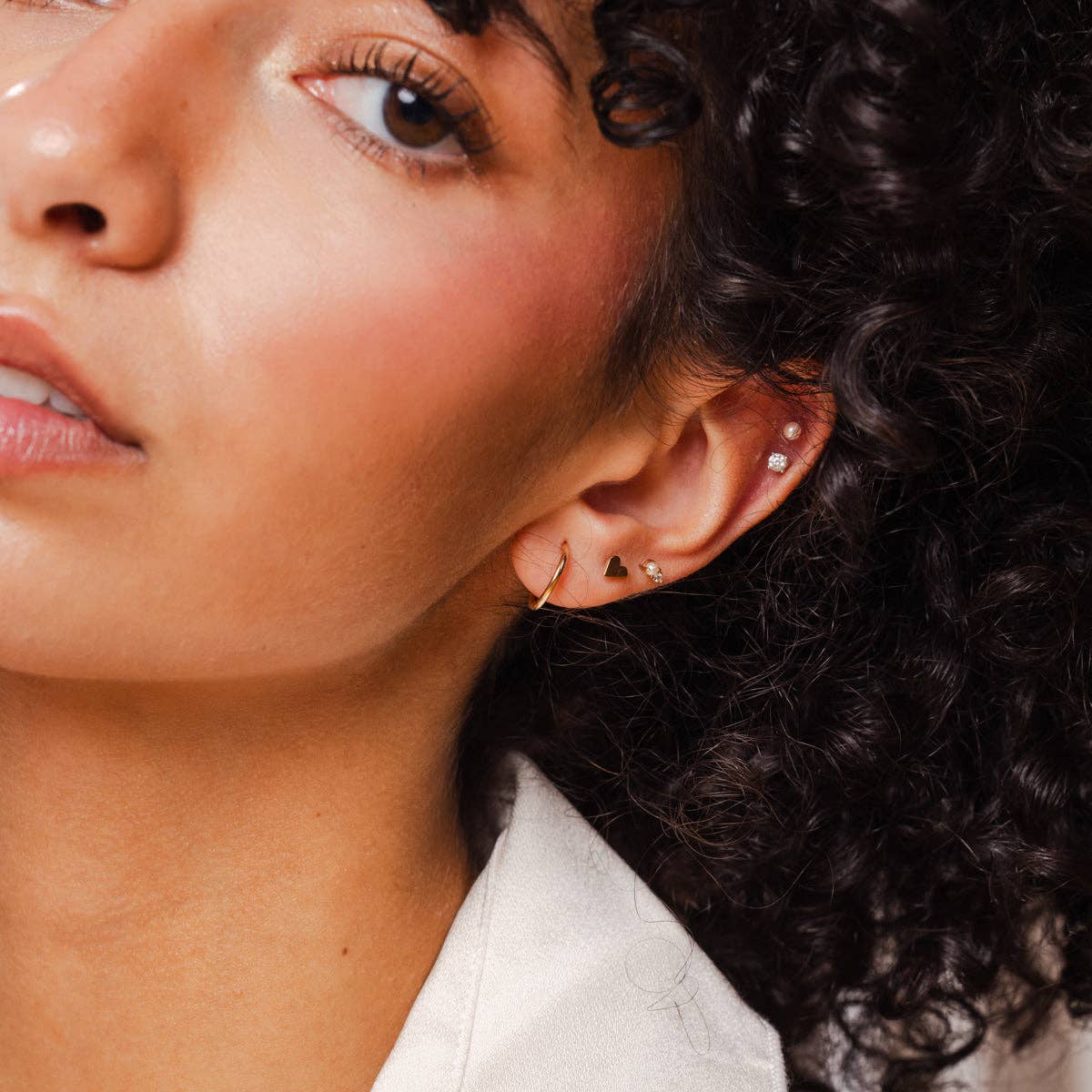 Live In Hoop Earrings: Gold Filled / 20mm