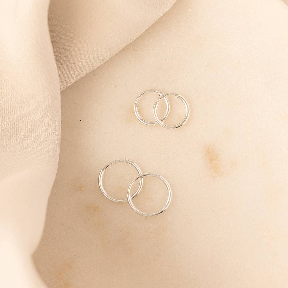 Live In Hoops Trio Set: Gold Filled