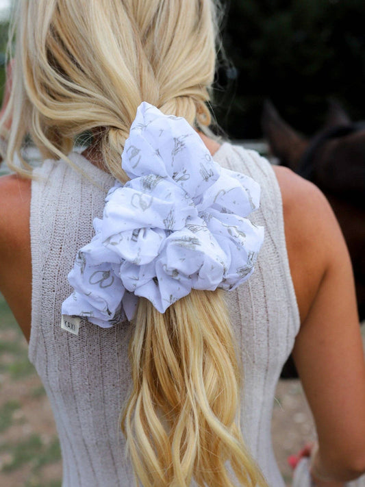 JUMBO SCRUNCHIE: COASTAL COWGIRL