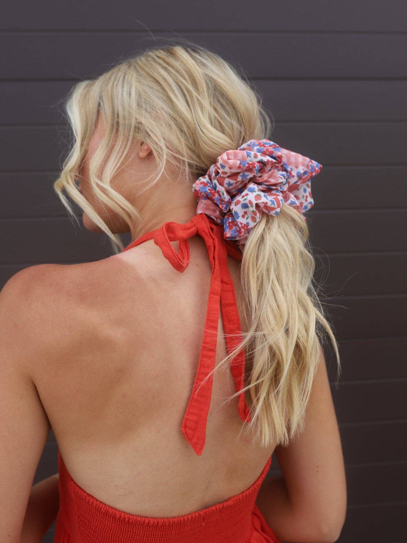 JUMBO SCRUNCHIE: COASTAL COWGIRL