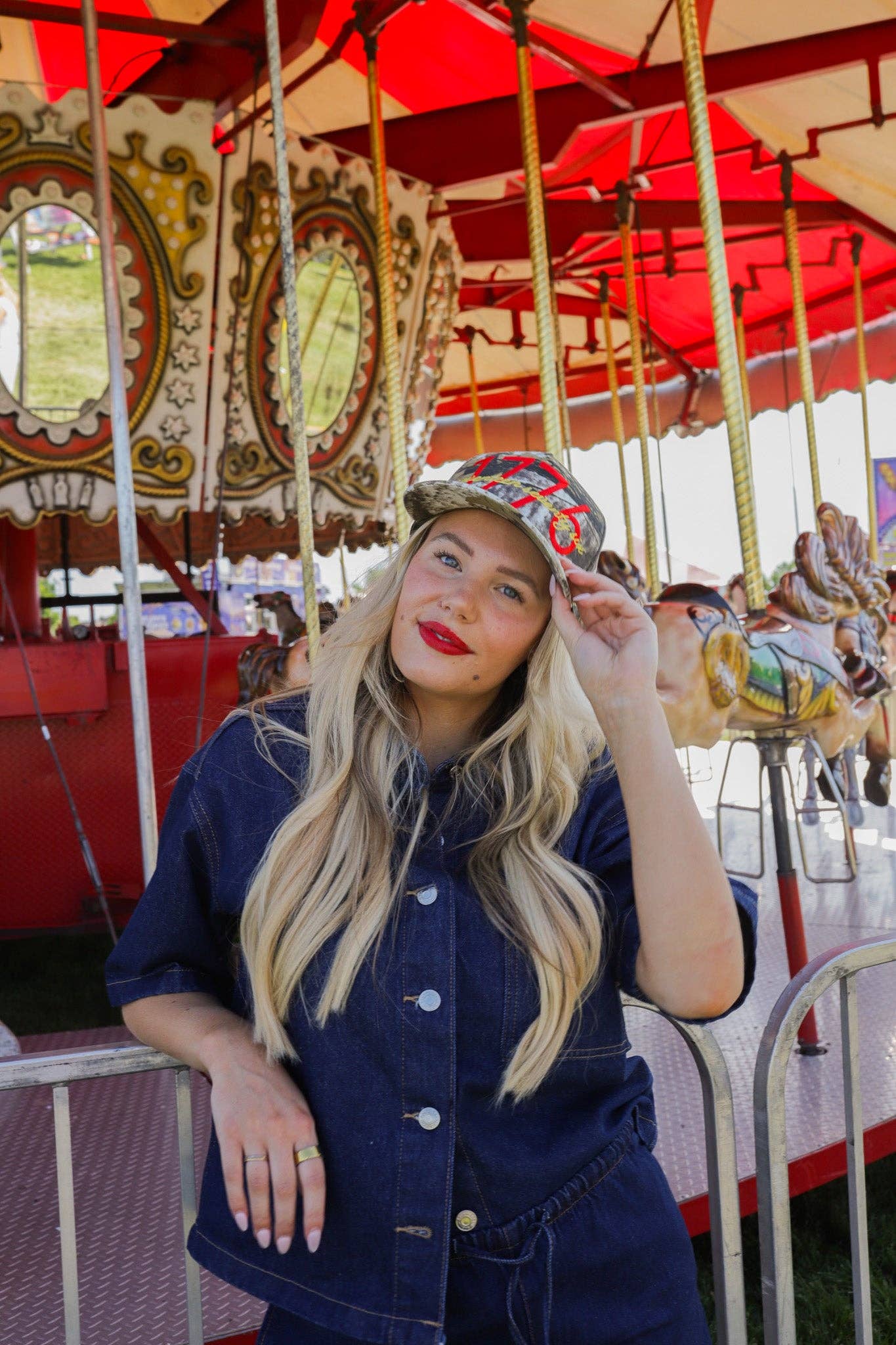 1776 CAMO TRUCKER HAT