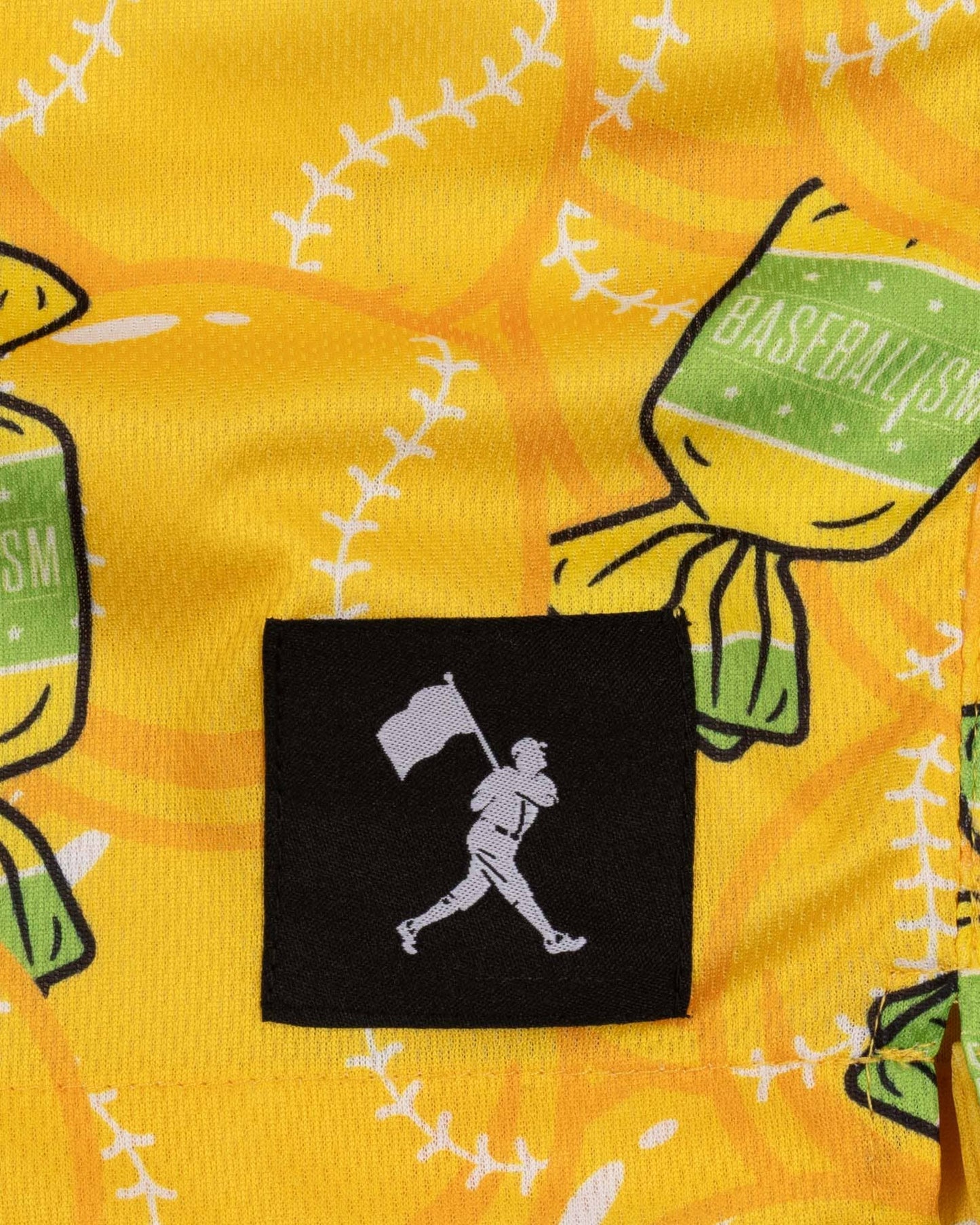 BRUINS Doubles and Bubbles Diamond Air Youth Mesh Shorts - Banana: Youth Large