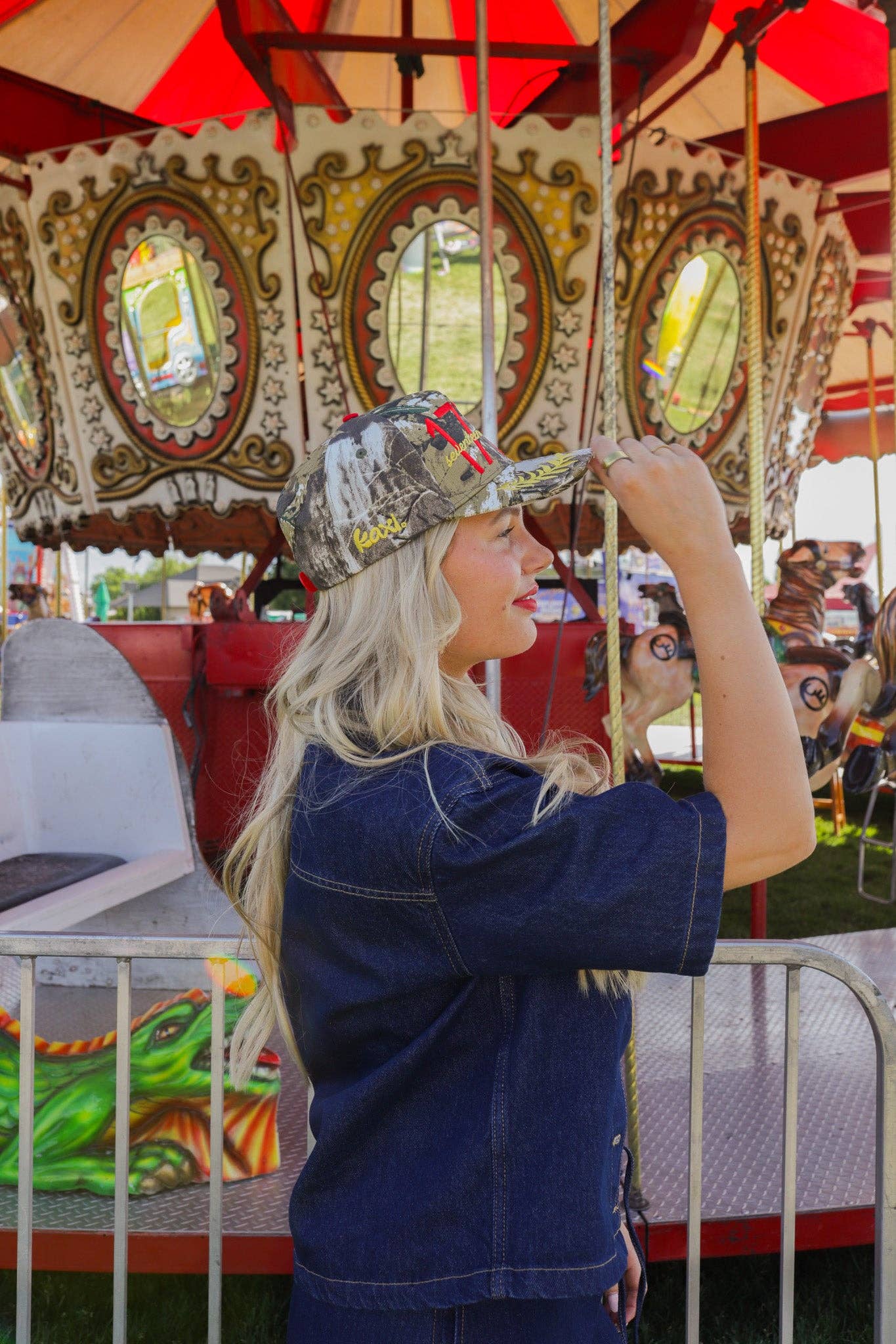 1776 CAMO TRUCKER HAT