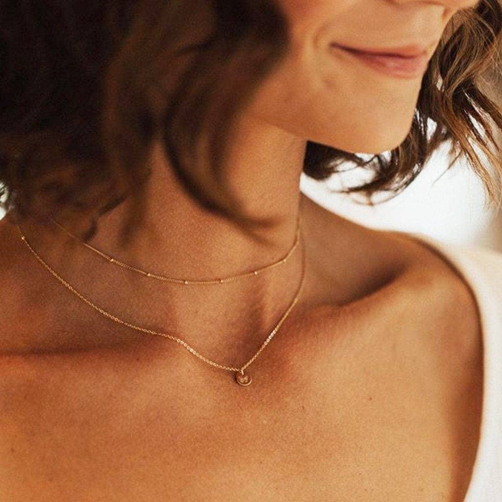 Satellite Chain: 15" / Gold Filled