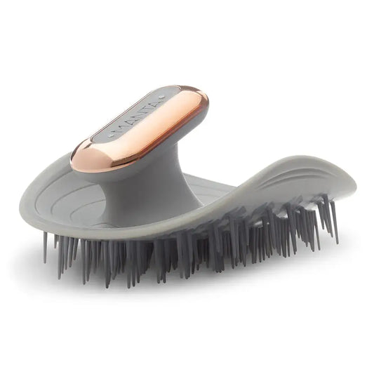 MANTA Pulse - The Scalp-Massaging Hairbrush: Grey