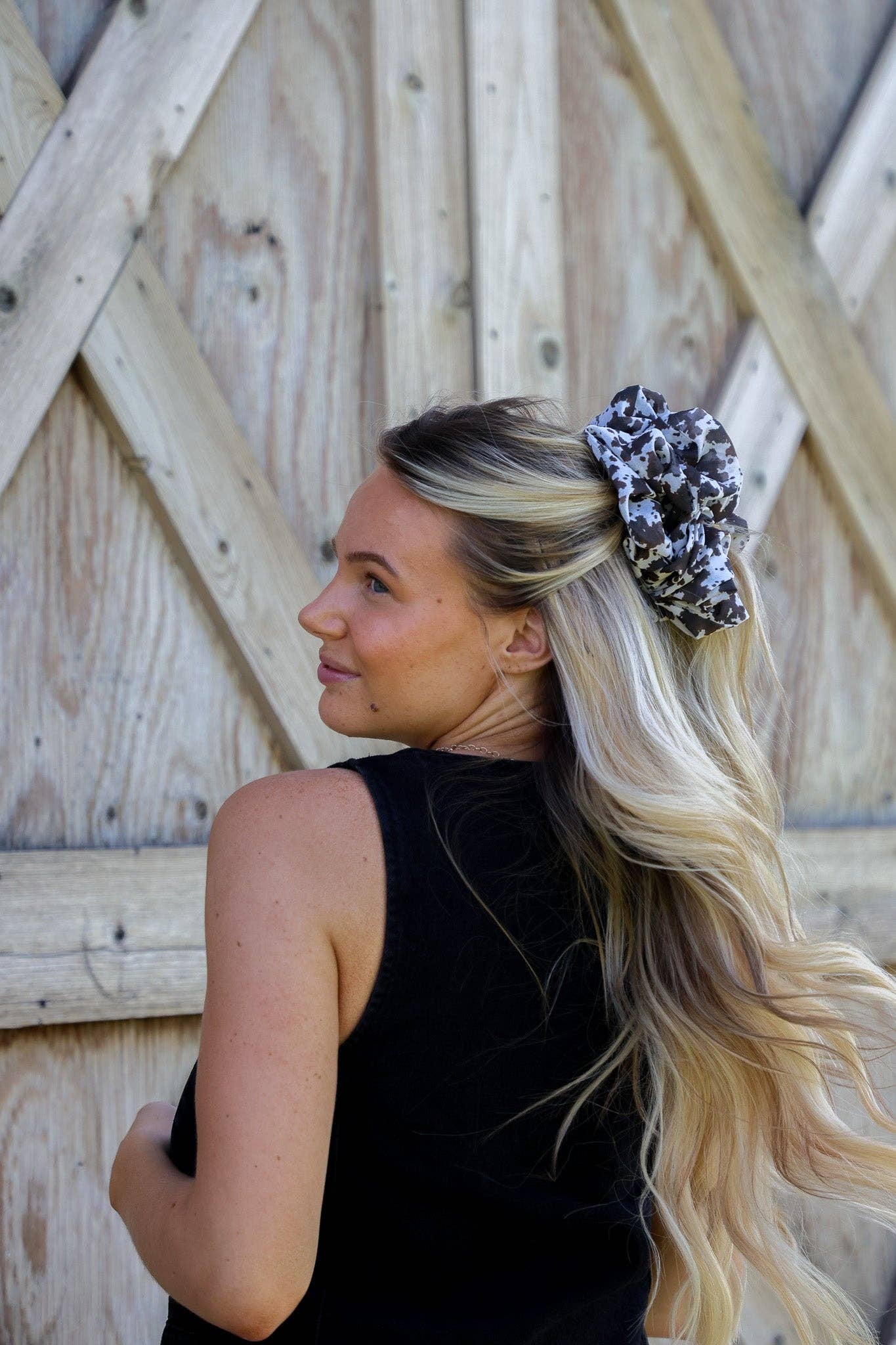 kaxi DIBS ON THE COWBOY JUMBO SCRUNCHIE