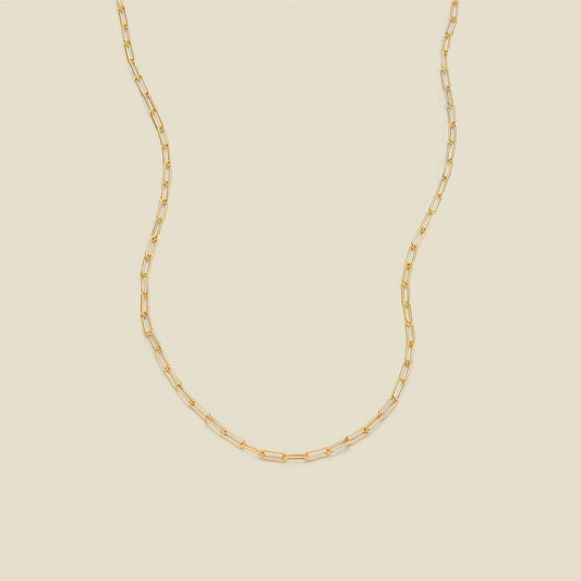 Jude Chain Necklace: Gold Filled / 16"