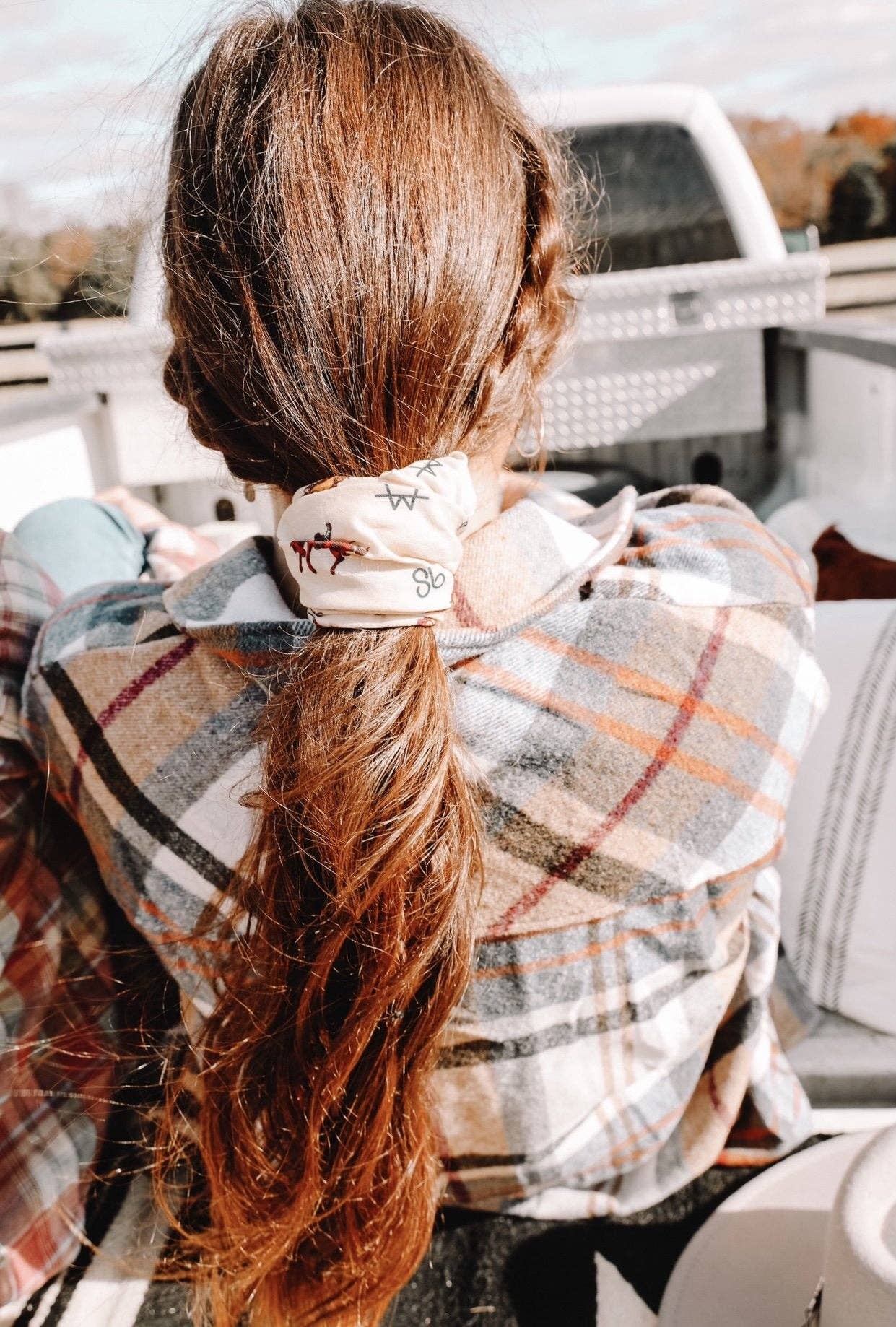 Vintage Cowboy Stretchy Wrap