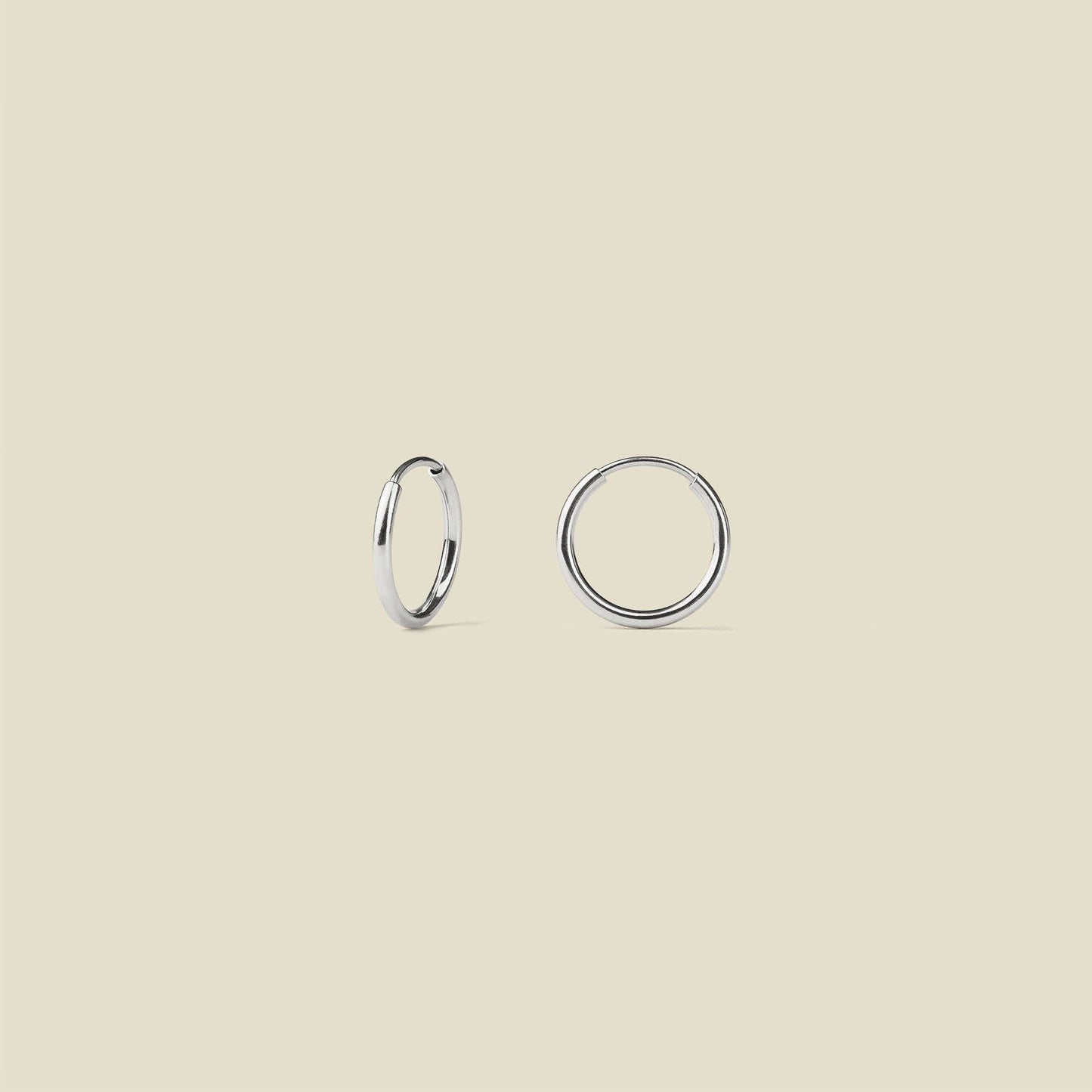 Live In Hoop Earrings: Gold Filled / 20mm