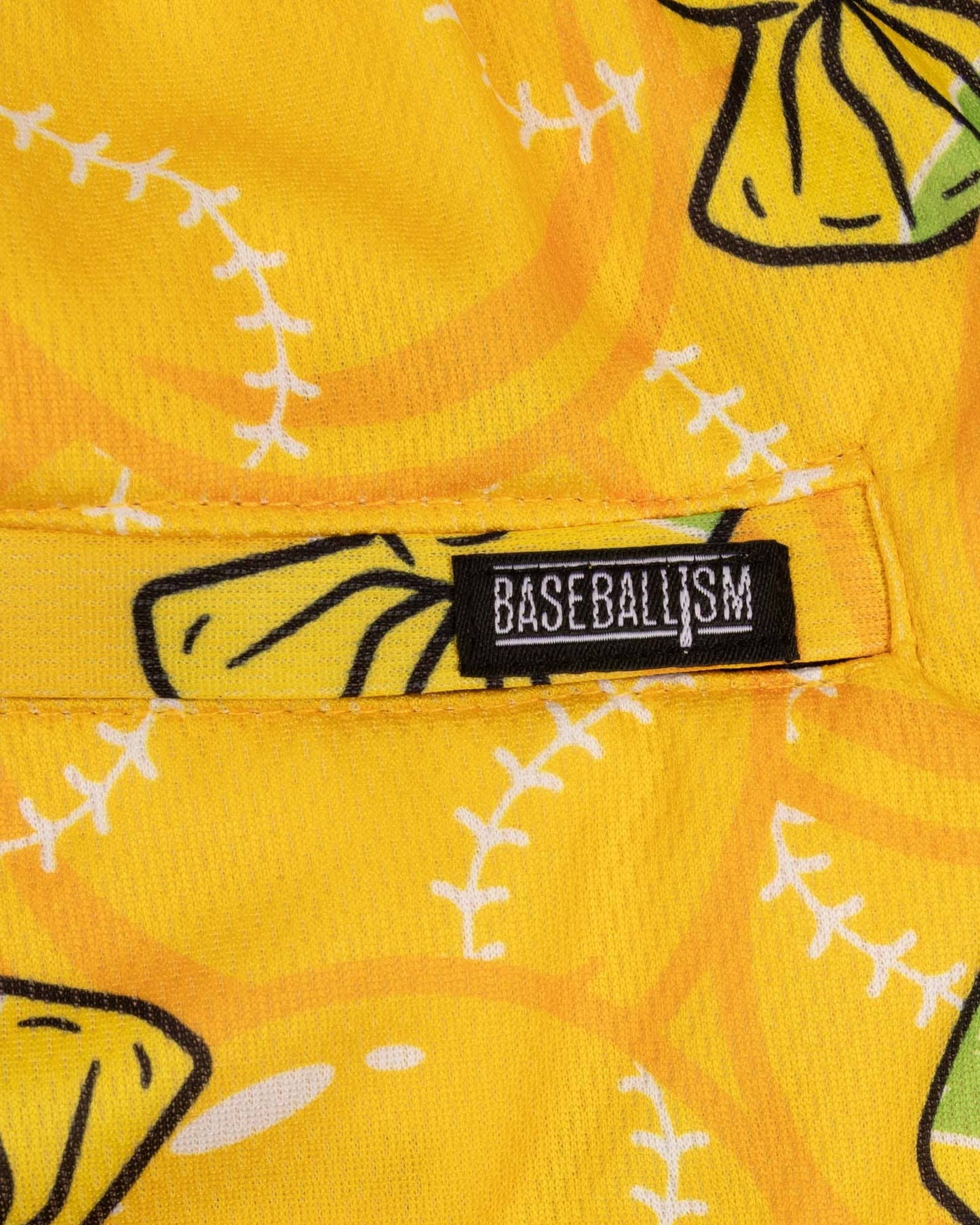 BRUINS Doubles and Bubbles Diamond Air Youth Mesh Shorts - Banana: Youth Large