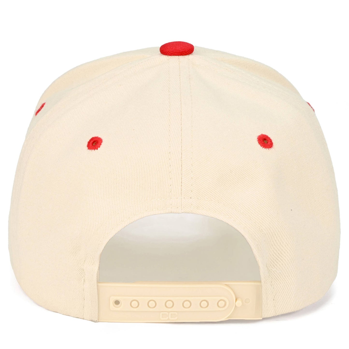 C.C AMERICAN DARLIN' Letter on Two Tone Trucker Hat: Leopard