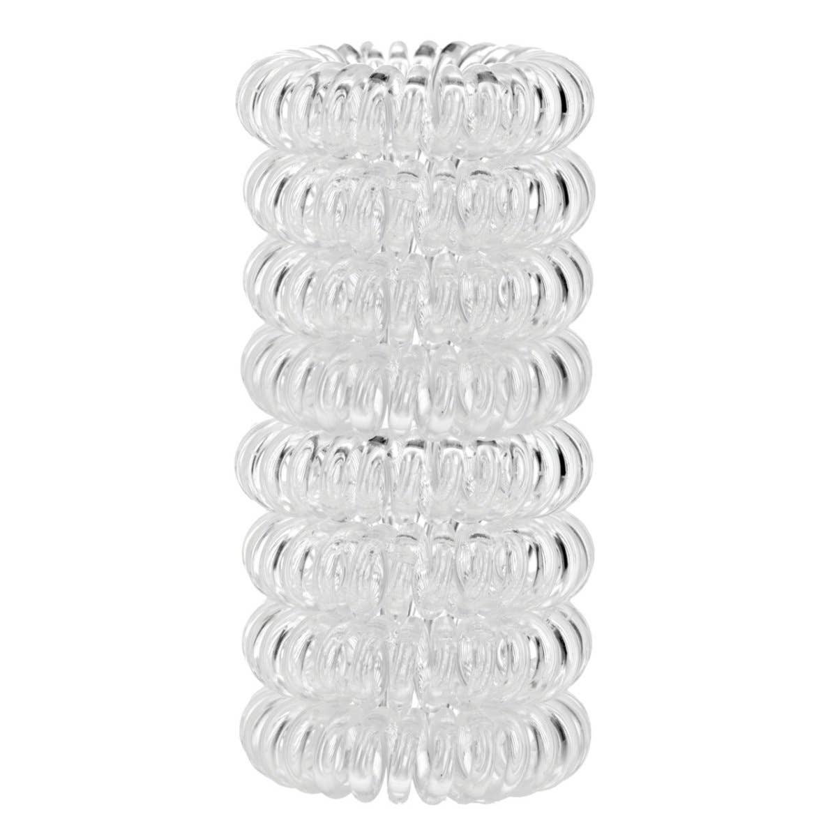 Spiral Hair Ties - Clear