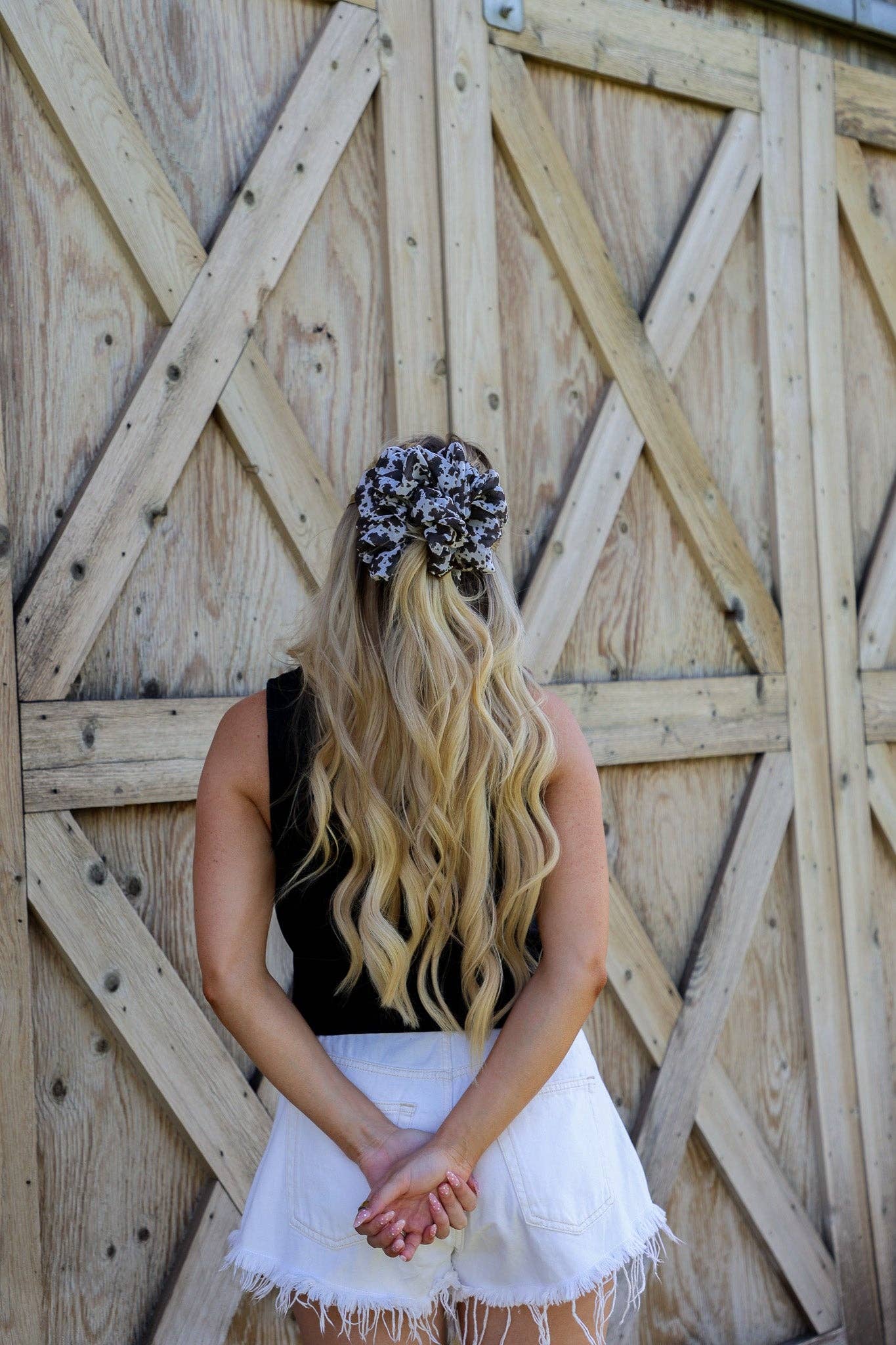 kaxi DIBS ON THE COWBOY JUMBO SCRUNCHIE