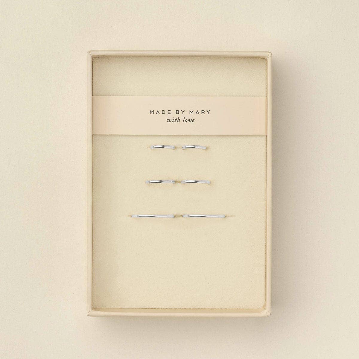 Live In Hoops Trio Set: Gold Filled